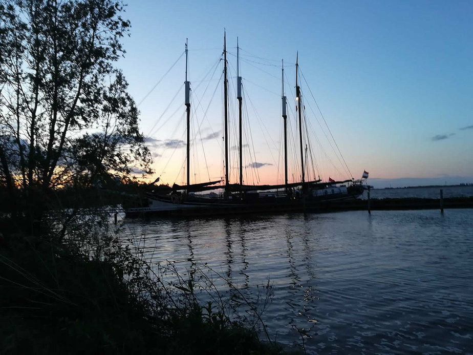 Segeltörn auf dem Ijsselmeer (Foto: Natalie Thouet)